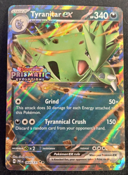 Tyranitar ex (Prismatic Evolutions Stamp) Miscellaneous Cards & Products 064/131 - Image 1