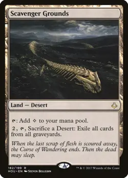Scavenger Grounds Hour of Devastation NM Land Rare MAGIC MTG CARD ABUGames - Image 1
