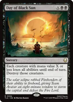 Day of Black Sun [Avatar: The Last Airbender] Foil Near Mint - Image 1