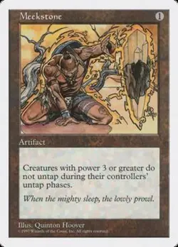 RUSH FRANCAIS Pierre de soumission Cinquieme Edition [EX/NM] MTG 5ED - Image 1
