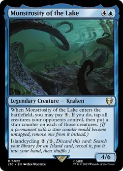 MTG - Monstrosity of the Lake - Lord of the Rings Commander - Magic - Image 1