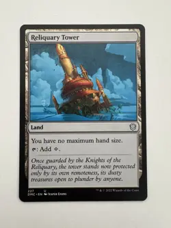 Reliquary Tower MTG Magic the Gathering Card NM Near Mint DMC - Image 1