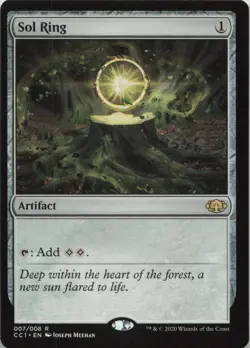 Sol Ring R Commander Collection: Green 7 LP MTG - Image 1