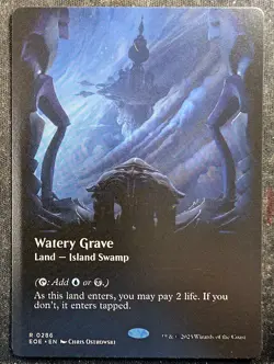 Watery Grave - Borderless - Edge of Eternities (MTG) - Image 1