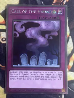 Yugioh: Call Of The Haunted - NKRT-EN032 - Platinum Rare - Limited Edition - NM - Image 1