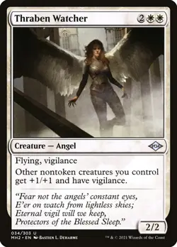 MTG Magic MH2 Modern Horizons II - 1x EN NM 034 U Thraben Watcher - Image 1