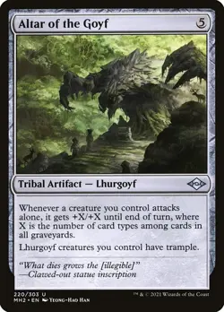 MTG Magic MH2 Modern Horizons II - 1x EN NM 220 U Altar of the Goyf - Image 1