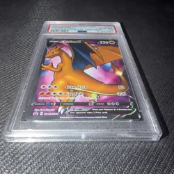2020 POKEMON SWSH BLACK STAR PROMO #050 CHARIZARD V PSA 10 - Image 3