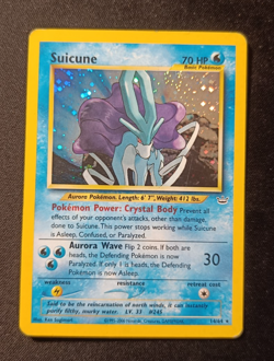 Pokemon Suicune Neo Revelation 14/64 - Holo Rare ENG MP/Good Iconic Card WOTC - Image 1