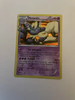 Meowstic RC15/RC32 Holo Generations Radiant Collection Uncommon Pokemon Card - Image 1