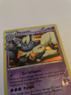 Meowstic RC15/RC32 Holo Generations Radiant Collection Uncommon Pokemon Card - Image 5