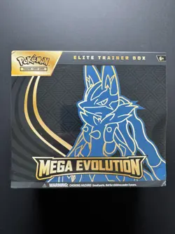 Pokemon TCG - Mega Evolution - Lucario Elite Trainer Box - New & Sealed - READ - Image 1