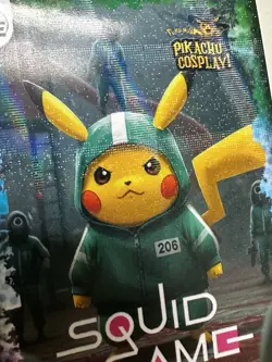 Squid Game (Pikachu) #33 - Galaxy Holo - Electric Pikachu Cosplay - Pokemon - Image 2