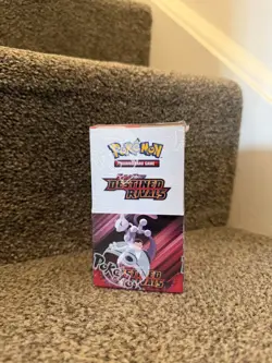 Pokemon TCG Destined Rivals Half Booster Box, 18 Packs, NEW and SEALED - Image 1