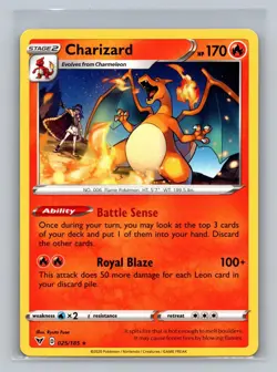 Charizard 025/185 Rare Vivid Voltage Pokemon NM - Image 1