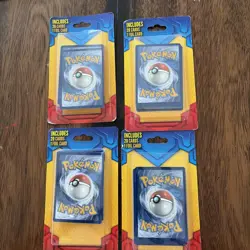 4x Pokemon 20‑Card Packs w/ Foil – Sealed – Unopened Lot - Image 1