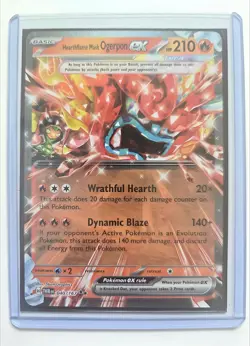Pokemon: Twilight Masquerade | Heartflame Mask Ogerpon ex (Double Rare) #40/167 - Image 1