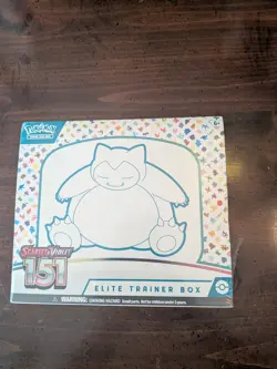 Pokemon TCG Snorlax 151 Scarlet and Violet Elite Trainer Box New Sealed 820650853159 - Image 1