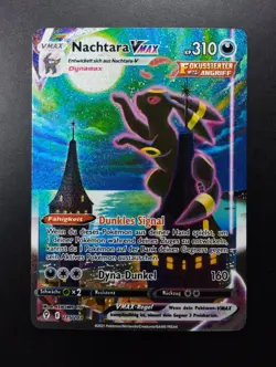 POKEMON 2021 | UMBREON VMAX | 215/203 ALTERNATIVE ART | GERMAN SECRET | MINT - Image 1