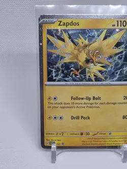 Pokemon Zapados 157 Surging Sparks Black Star Promo Cosmos Foil TCG - Image 3
