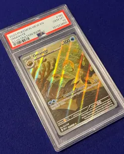 PSA 10 Omanyte #180 151 Pokemon 2023 GEM MINT - Image 2