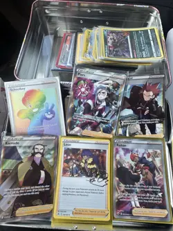 Pokemon TCG Trainer-Supporter Holo Schoolboy, Piers, Kamado, Leon, Raihan Lot - Image 1