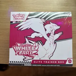 Pokemon TCG Scarlet & Violet White Flare Elite Trainer Box |BRAND NEW SEALED - Image 1