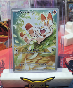 The Pokemon Company Scorbunny 225/217 ASC Basic 70HP Quick Attack English - Image 1