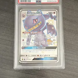 Pokemon Banette GX SV61/SV94 Hidden Fates Shiny Vault Full Art Holo PSA 9 - Image 3