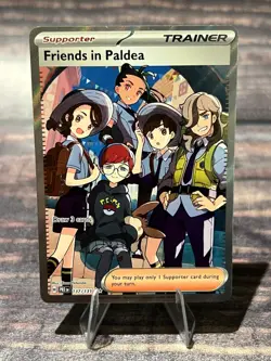 Friends in Paldea 137/131 Ultra Rare SV: Prismatic Evolutions Pokemon TCG NM - Image 1