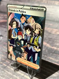 Friends in Paldea 137/131 Ultra Rare SV: Prismatic Evolutions Pokemon TCG NM - Image 3