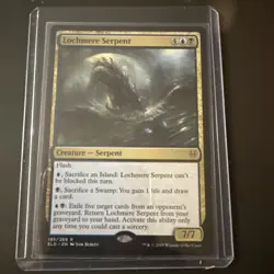 MTG Lochmere Serpent Throne of Eldraine (ELD) Rare Magic Card #195/269 Unplayed - Image 1