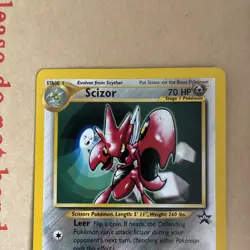 Scizor 33 Pokemon WOTC Black Star Promo - Near Mint NM (fast dispatch) - Image 3