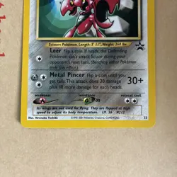 Scizor 33 Pokemon WOTC Black Star Promo - Near Mint NM (fast dispatch) - Image 4