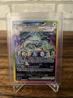 Pokemon TCG Terapagos EX Stellar Crown 170/142 Special Illustrated Rare - Image 1