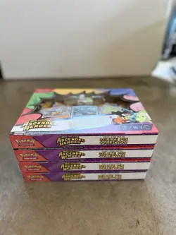 Pokemon Ascended Heroes Lot; Deluxe pin collection, ETB, emboar ex , FP box - Image 2