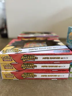 Pokemon Ascended Heroes Lot; Deluxe pin collection, ETB, emboar ex , FP box - Image 3