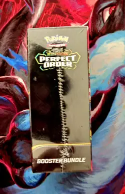 Pokemon TCG Mega Evolution Perfect Order Booster Bundle New Sealed In Hand - Image 3