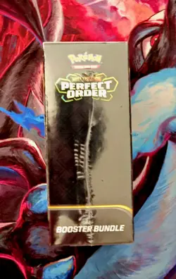 Pokemon TCG Mega Evolution Perfect Order Booster Bundle New Sealed In Hand - Image 4