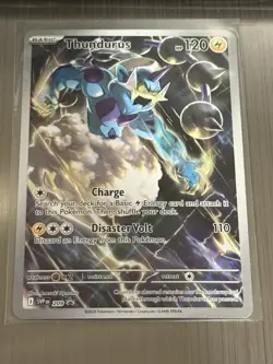 Thundurus SVP209 - Pokemon TCG Scarlet & Violet Promo Holo NM - Image 1