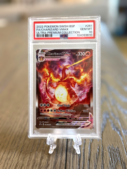 2022 Pokemon SWSH Black Star Promos Charizard VMAX #SWSH261 PSA 10 GEM MINT - Image 1