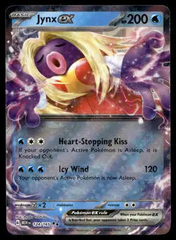 JYNX EX 124/165 DOUBLE RARE 151 POKEMON - Image 1