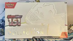 DAMAGED - TEAR 151 Ultra Premium Collection Box Sealed Scarlet & Violet Pokemon - Image 1