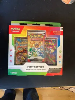 1 x Pokemon First Partner Series 1 Illustration Collection brand new sealed - Image 2
