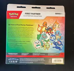 1 x Pokemon First Partner Series 1 Illustration Collection brand new sealed - Image 3