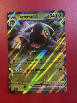 Torterra Ex 12/162 Double Rare Holo Temporal Forces Pokemon TCG - Image 1