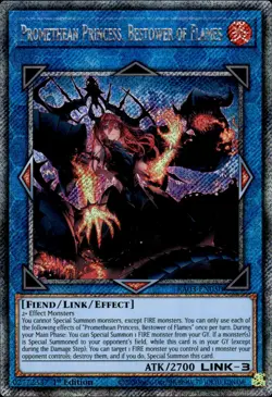 Promethean Princess, Bestower Of Flames - Platinum Secret RA03-EN050 NM YuGiOh - Image 1