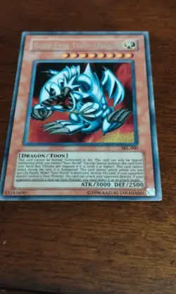 Blue-Eyes Toon Dragon SRL-000 Spell Ruler Unlimited - Image 1