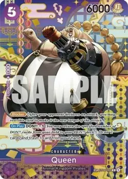 One Piece - Queen (SP) - ST04-005 (NM) - C - Foil Starter And Promo - Image 1