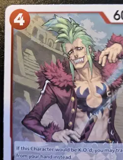 Bartolomeo OP15-014 Foil Rare Adventure On Kami's Island One Piece Card Game - Image 2